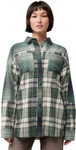 Fox Racing Oversized Womens Button Up Long Sleeve Flannel Shirt