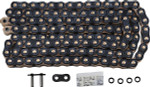 EK 525 ZVX3 Black/Gold Sportbike Chain 120 Links (525ZVX3-120KG)