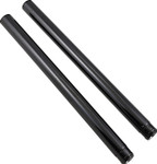 Custom Cycle 49mm 22.875" Length Black Diamond-Like Fork Tubes (710031)