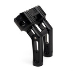 Arlen Ness Method Black 7" Softail Gauge Cut-Out Handlebar Risers (520-055)