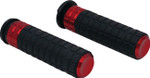 Arlen Ness SpeedLiner Red/Black Handlebar Grips (500-019)