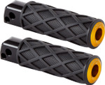 Arlen Ness Diamond Gold Passenger Footpegs (400-059)