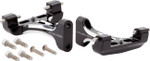 Arlen Ness Black Forged Passenger Floorboard Mounts (410-033)