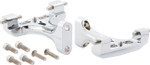 Arlen Ness Chrome Forged Passenger Floorboard Mounts (410-034)