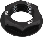 Works Connection Black Anodized Aluminum Steering Stem Nut (24-370)