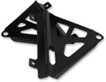 Works Connection Black Aluminum Radiator Braces (18-B708)