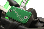 Works Connection Green Anodized Billet Front Brake Reservoir Cover (21-128)