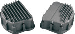 Custom Cycle Natural Finned Rocker Covers (FRC 2003-3)