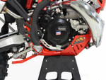 AXP Xtrem Plastic Skid Plate | Red | '16-25 Beta Xtrainer 250/300 (AX1682)