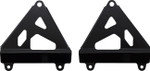 Works Connection Black Aluminum Radiator Braces (18-B710)