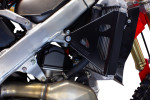 Works Connection Black Aluminum Radiator Braces (18-B710)
