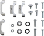 Works Connection Black Aluminum Radiator Braces (18-B710)