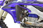 Works Connection Black Aluminum Radiator Braces (18-B269)