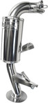 Bikeman Powder Lite Chrome Slip-On Muffler (02-325PL-C)