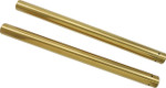 Custom Cycle 41mm 20.25" Length Gold Fork Tubes (T 2000TN)