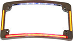 Custom Dynamics Chrome All-in-One LED Radius License Plate Frame (TF05-C)