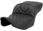 Saddlemen Extended Reach Roadsofa Lattice Stitch Black Seat (823-07-184)