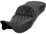 Saddlemen Extended Reach Roadsofa Carbon Lattice Stitch Seat (808-07B-20700)