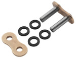EK 525 ZVX3 Gold Rivet Connecting Link (525ZVX3-MLJ/G)