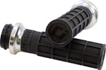 ODI Hart-Luck Lock-On Handlebar Grips | Full Waffle | Black/Silver (V31HTW-BB-S)