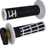 ODI EMIG 2.0 V2 Lock-on Grips | Black/White (H36E2BW)