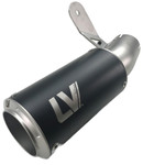 Leo Vince LV Corsa Black Slip-On Exhaust Muffler (15407BU)