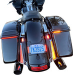 Custom Dynamics Dual Color Chrome Panel LED Light w/Smoke Lens (CD-FASCIADCBCMC)