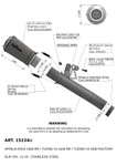 Leo Vince LV-10 Stainless Steel Slip-On Muffler (15234U)
