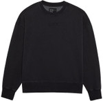 Fox Racing Wordmark Oversized Mens Crew Pullover Sweatshirt
