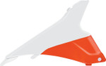 Polisport White/Orange Plastic Airbox Cover (8455100001)