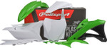 Polisport Green/White/Black Standard Plastic Body Kit (90632)
