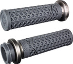 ODI Vans V-Twin Lock-On 1" Handlebar Grips | Graphite/Gunmetal (V31VHCWH-H)