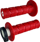 ODI Rogue MX V2 Lock-On Handlebar Grips - Twist Throttle - Dark Red (H36RGDR)