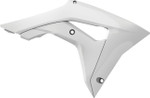 Polisport White Plastic Radiator Shrouds/Covers (8414800002)