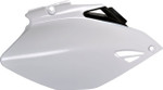Polisport Black/White Plastic Rear Side Panels (8602900001)