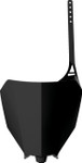 Polisport Black Plastic Front Number Plate (8667200003)