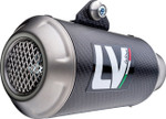 Leo Vince LV-10 Carbon Fiber Slip-On Muffler (15250CU)