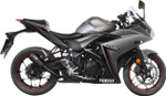 Leo Vince LV-10 Full Black Stainless Steel Slip-On Muffler (15212FBU)