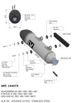 Leo Vince X3 EVO Stainless Steel Slip-On Muffler (14447X)