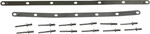 Leo Vince Factory R Strap and Rivet Kit (088421022R)