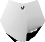 Polisport White Plastic Front Number Plate (8664700016)