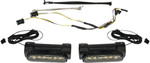 Custom Dynamics Black Dynamic Amber/White Engine Guard LEDs (CD-CB-AW-BCM-B)