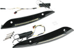 Custom Dynamics Genesis4 Dynamic LED RoadGlide Windshield Trim (CD-RG-SWT-AW2-B)