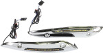 Custom Dynamics Genesis4 Dynamic LED Road Glide Windshield Trim (CD-RG-WT-AW2-C)