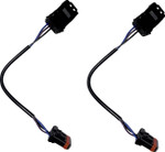 Custom Dynamics Pair of 4" Front Turn Signal Extension Harness (CD-TS-EXT-4)