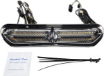 Custom Dynamics Chrome Amber/White LED Vent Insert w/Stainless (CD-VENT-AW2-C)