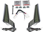 Custom Dynamics Chrome/Smoke Fascia LED Light Panels (CD-FASCIA-HD-CS)