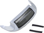 Custom Dynamics Chrome Amber LED/Smoke Lens Front Fender Tip (GEN-FT-AS)