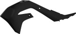 Polisport Black Plastic Radiator Shrouds/Covers (8423400003)