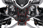 DG V-Lite Black Aluminum Front Bumper (553-4160X)